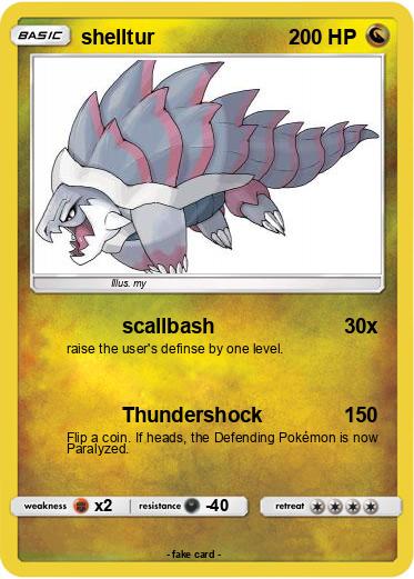 Pokemon shelltur