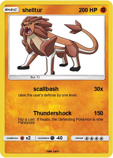 Pokemon shelltur