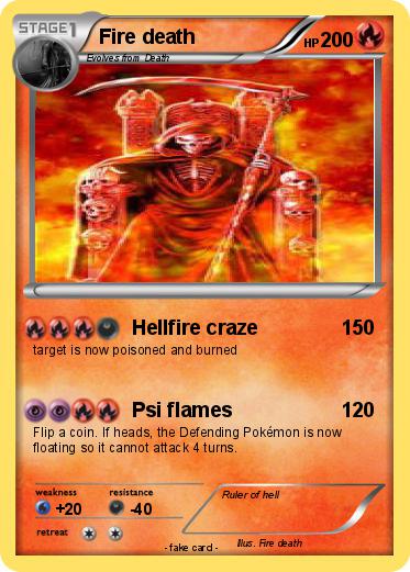 Pokemon Fire death