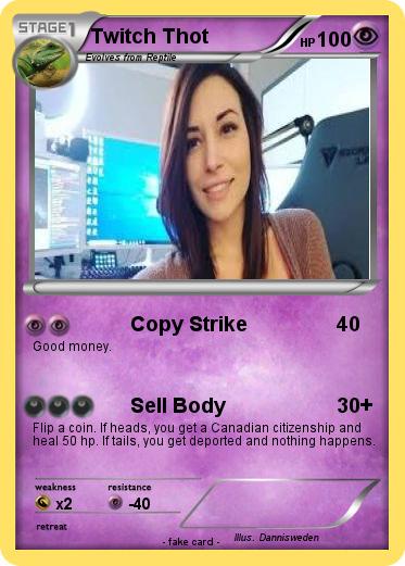 Pokemon Twitch Thot