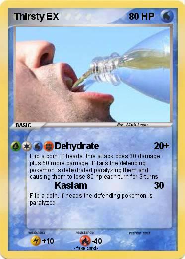 Pokemon Thirsty EX