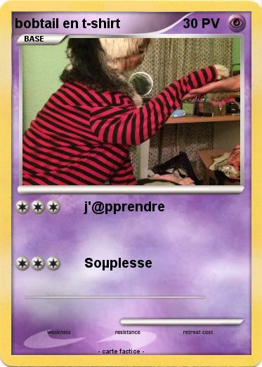 Pokemon bobtail en t-shirt