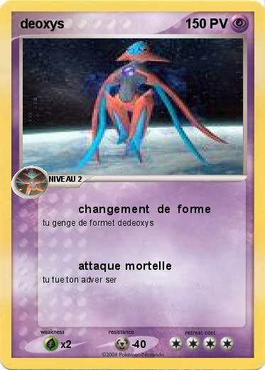 Pokemon deoxys