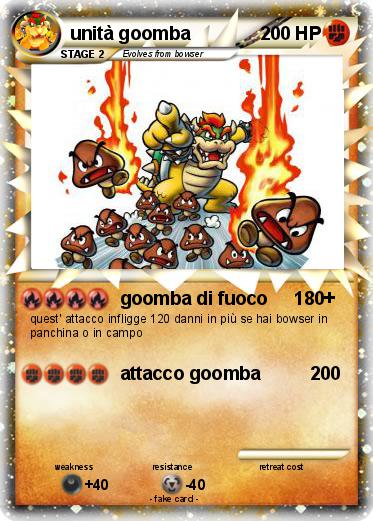 Pokemon unità goomba