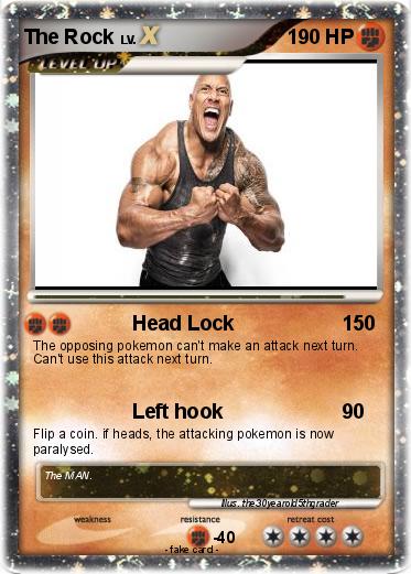 Pokemon The Rock