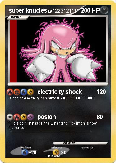 Pokemon super knucles
