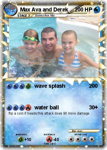 Pokemon Max Ava and Derek