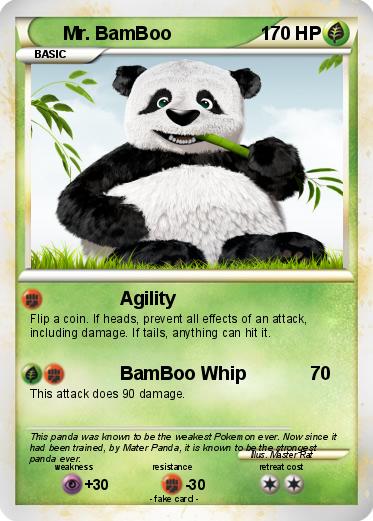 Pokemon Mr. BamBoo