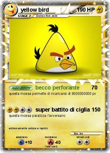 Pokemon yellow bird