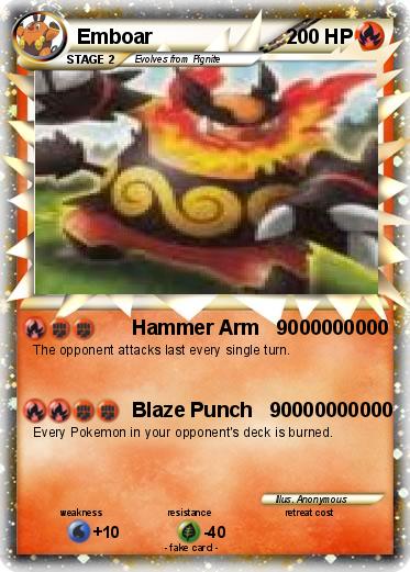 Pokemon Emboar