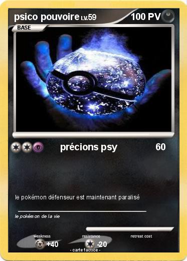 Pokemon psico pouvoire