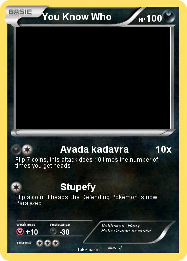 Pokemon You Know Who