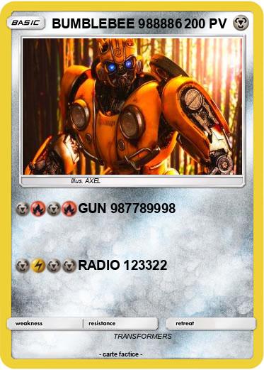 Pokemon BUMBLEBEE 988886
