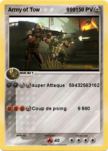 Pokemon Army of Tow                  999 