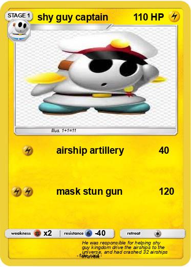 Pokemon shy guy captain