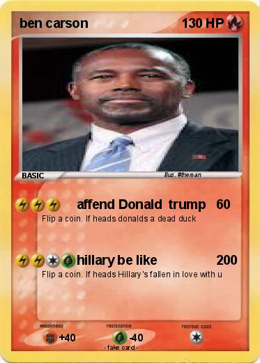 Pokemon ben carson