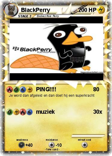 Pokemon BlackPerry