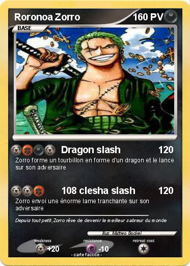 Pokemon Roronoa Zorro