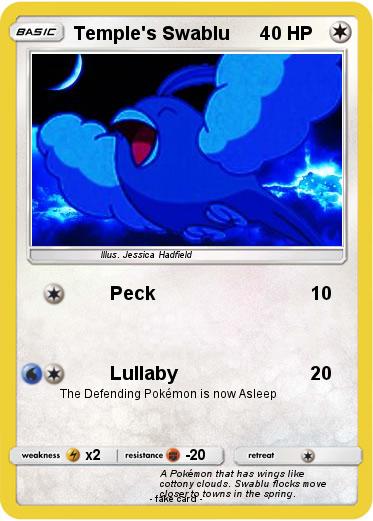 Pokemon Temple's Swablu