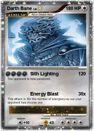 Pokemon Darth Bane