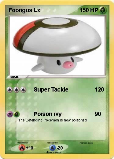 Pokemon Foongus Lx