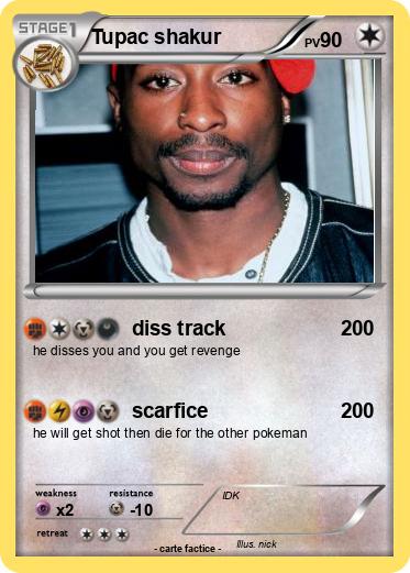 Pokemon Tupac shakur