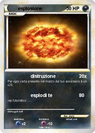 Pokemon esplosione