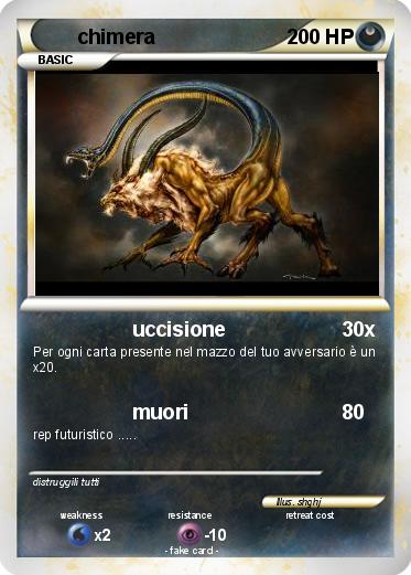 Pokemon chimera