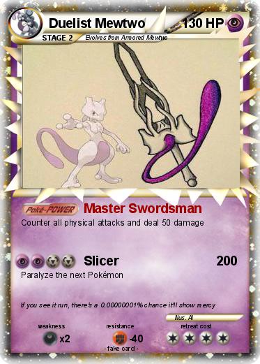 Pokemon Duelist Mewtwo