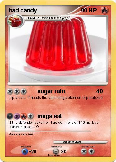 Pokemon bad candy