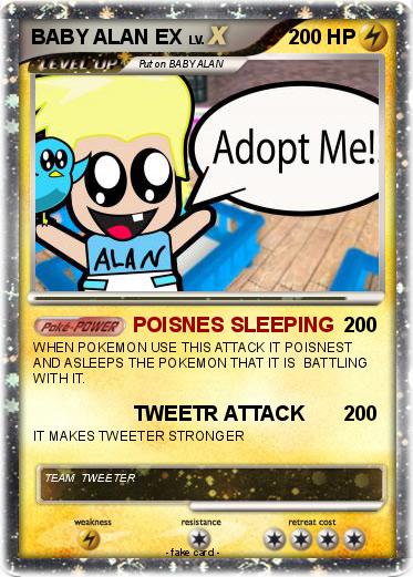 Pokemon BABY ALAN EX