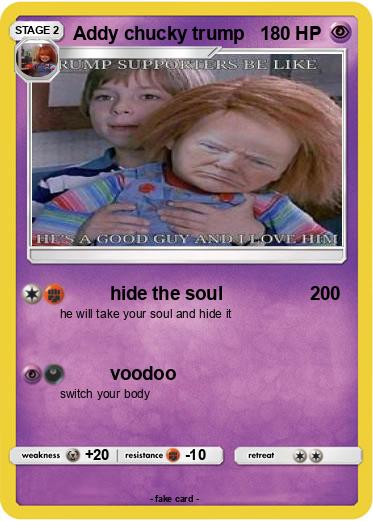 Pokemon Addy chucky trump