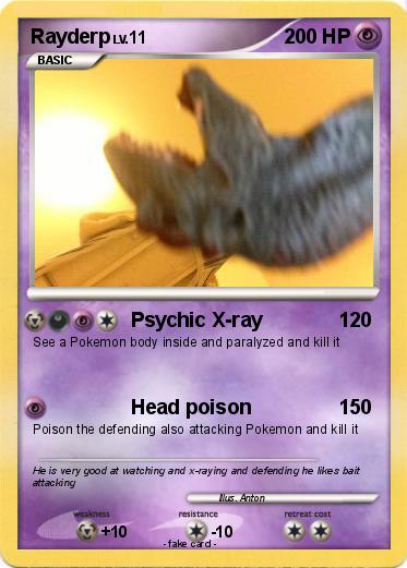 Pokemon Rayderp