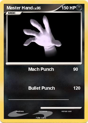 Pokemon Master Hand