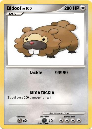 Pokemon Bidoof