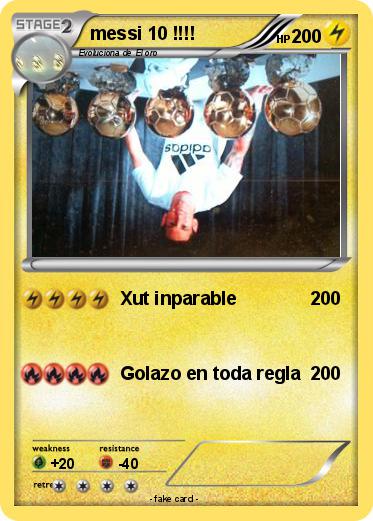 Pokemon messi 10 !!!!