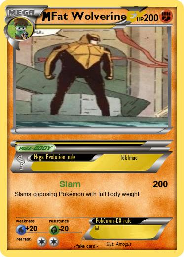 Pokemon Fat Wolverine