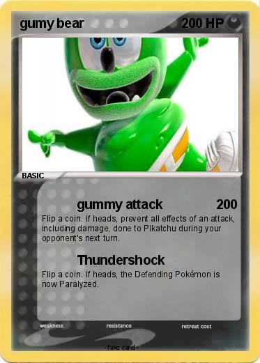 Pokemon gumy bear