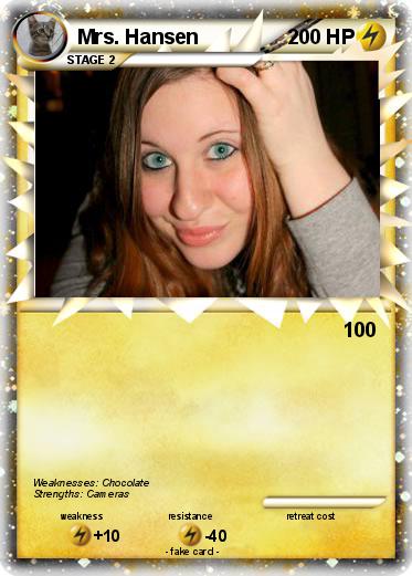 Pokemon Mrs. Hansen