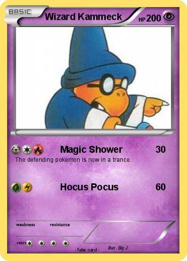 Pokemon Wizard Kammeck
