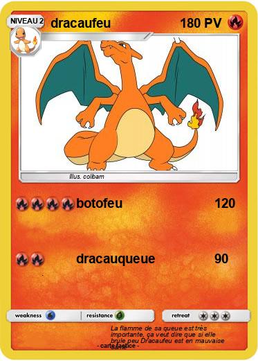 Pokemon dracaufeu