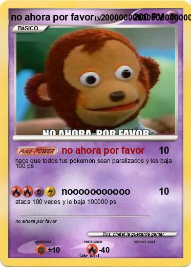 Pokemon no ahora por favor