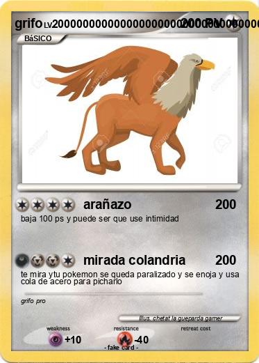 Pokemon grifo