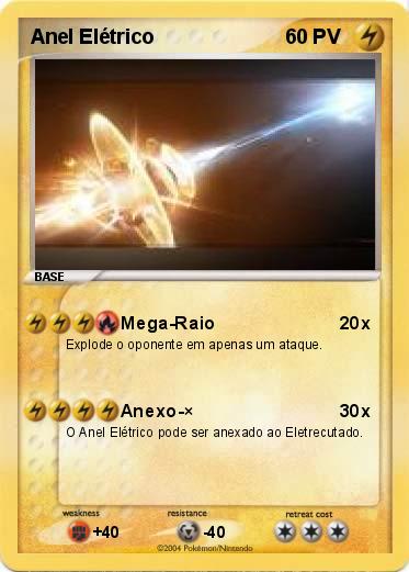 Pokemon Anel Elétrico