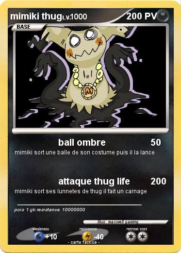 Pokemon mimiki thug