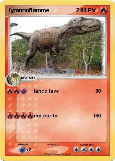 Pokemon tyrannoflamme                 2