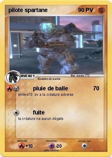 Pokemon pilote spartane