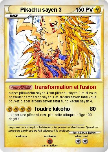 Pokemon Pikachu sayen 3