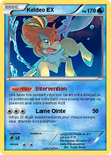Pokemon Keldeo EX