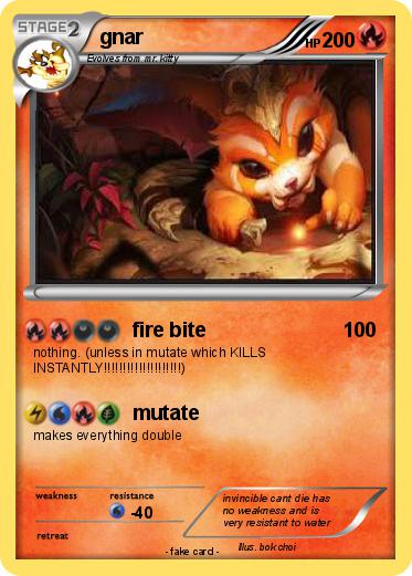Pokemon gnar